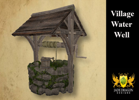 Second Life Marketplace - [JD] Medieval Village Water Well